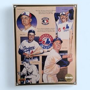 Limited Edition Montreal Expos Collector Print #10246 / 22,000